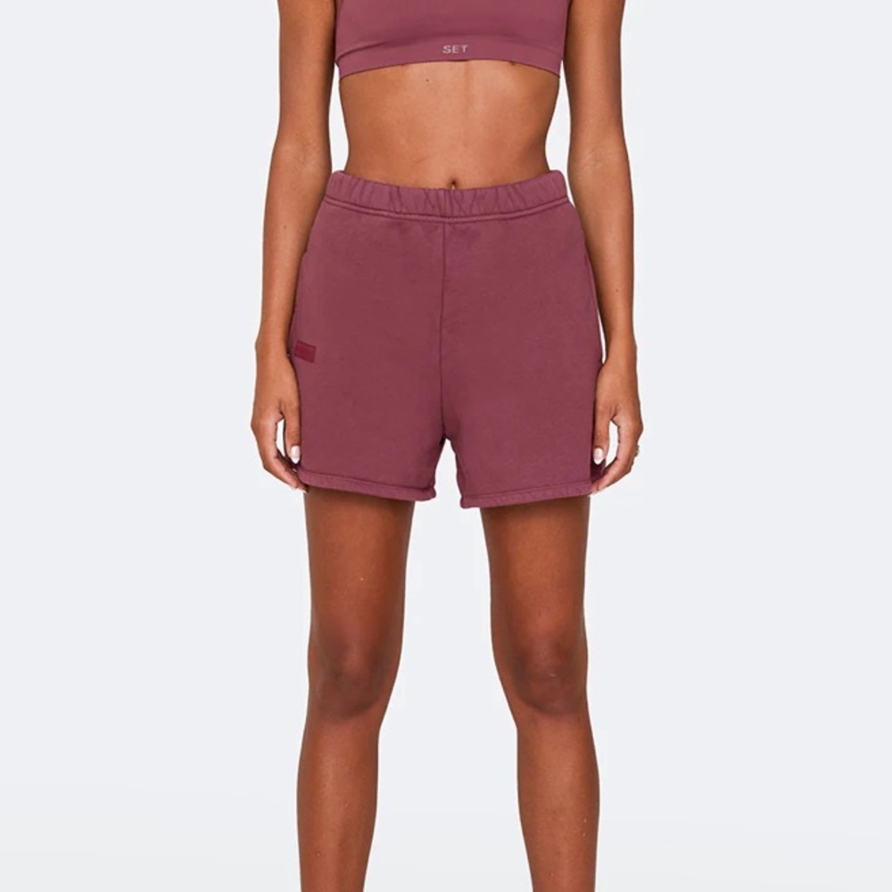 Set Active Sweat Shorts in Canyon